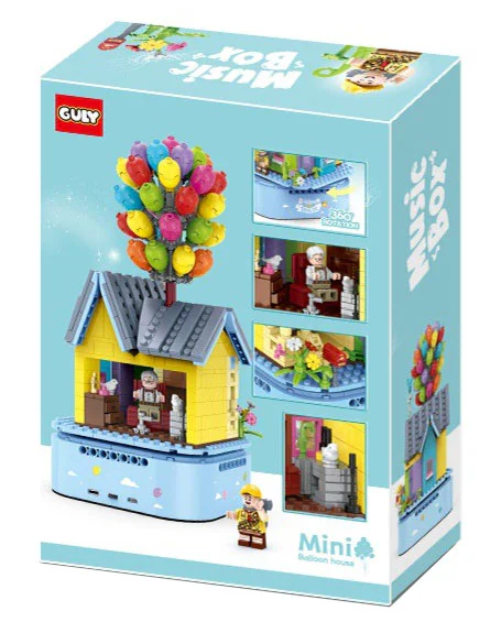 Balloon House Music Box 古励GULY 60504 image 2