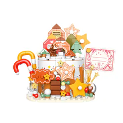 Starlight candy cake