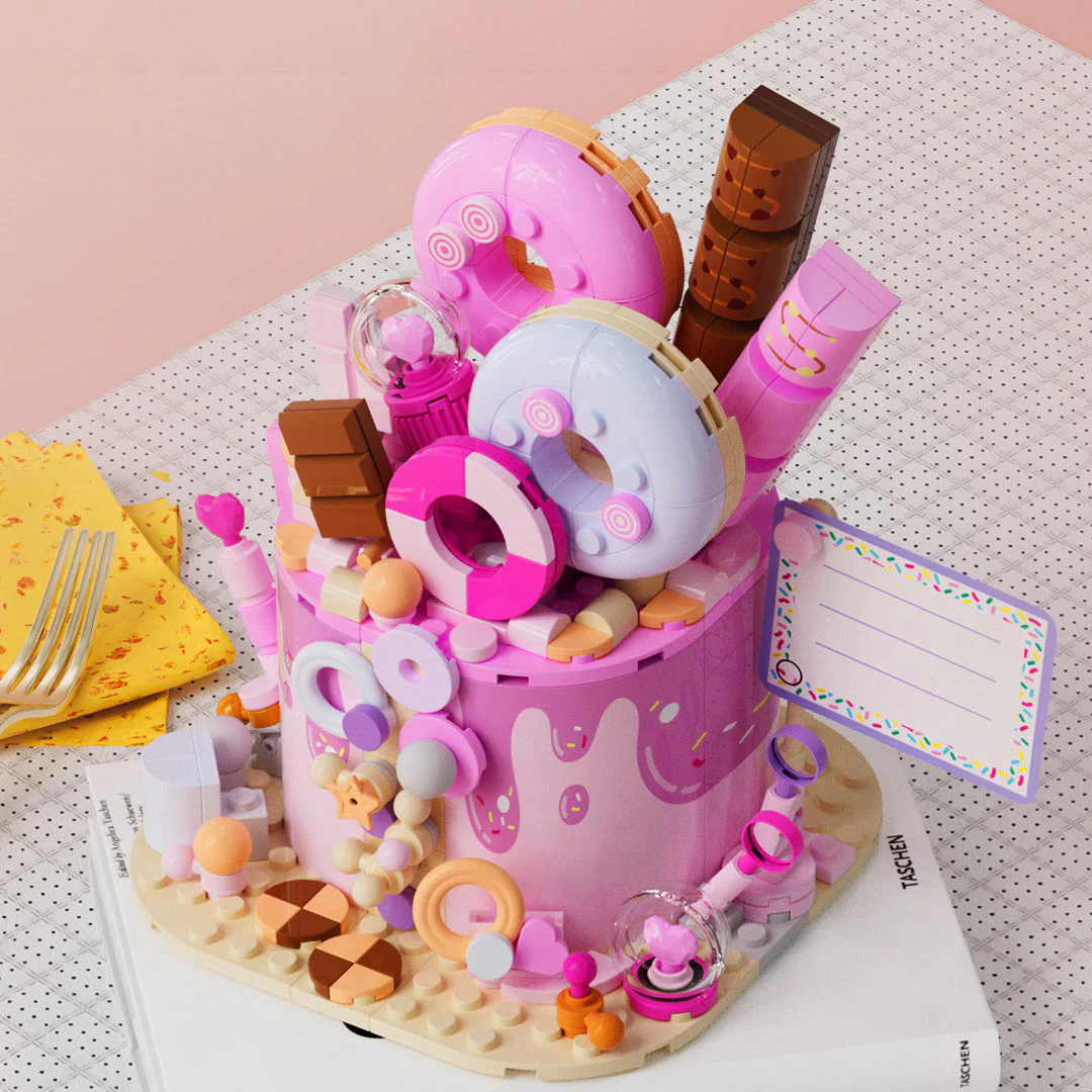 Honey bubble cake 佳奇积木 JAKI JK5635 image 1