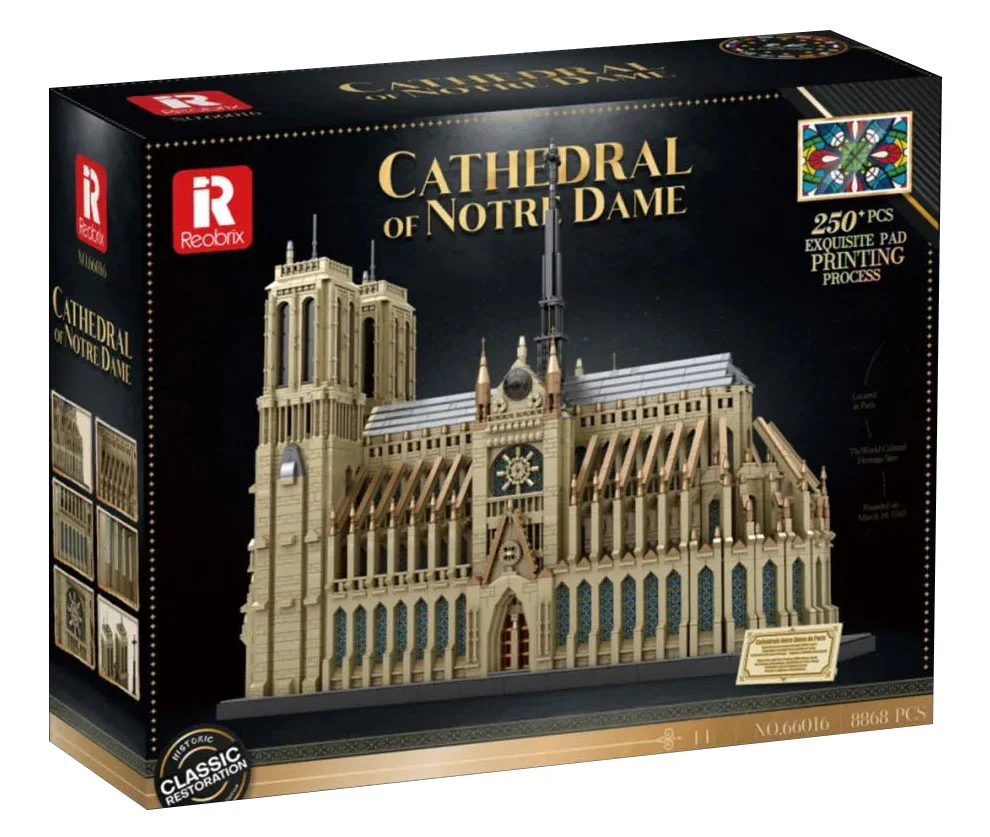Notre Dame de Paris 臻砖科技 Reobrix 66016 image 1