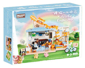 Cafe Cat 迪库 DECOOL/酷小砖 BrickCool 88006