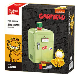 Garfield Cat, six 小鲁班 Sluban M38-B1221 image 2
