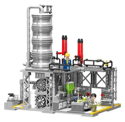 Chemical plant: Gas laboratory