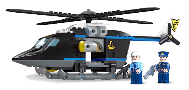 Global cities: special police helicopters 杰星 JIESTAR 54111