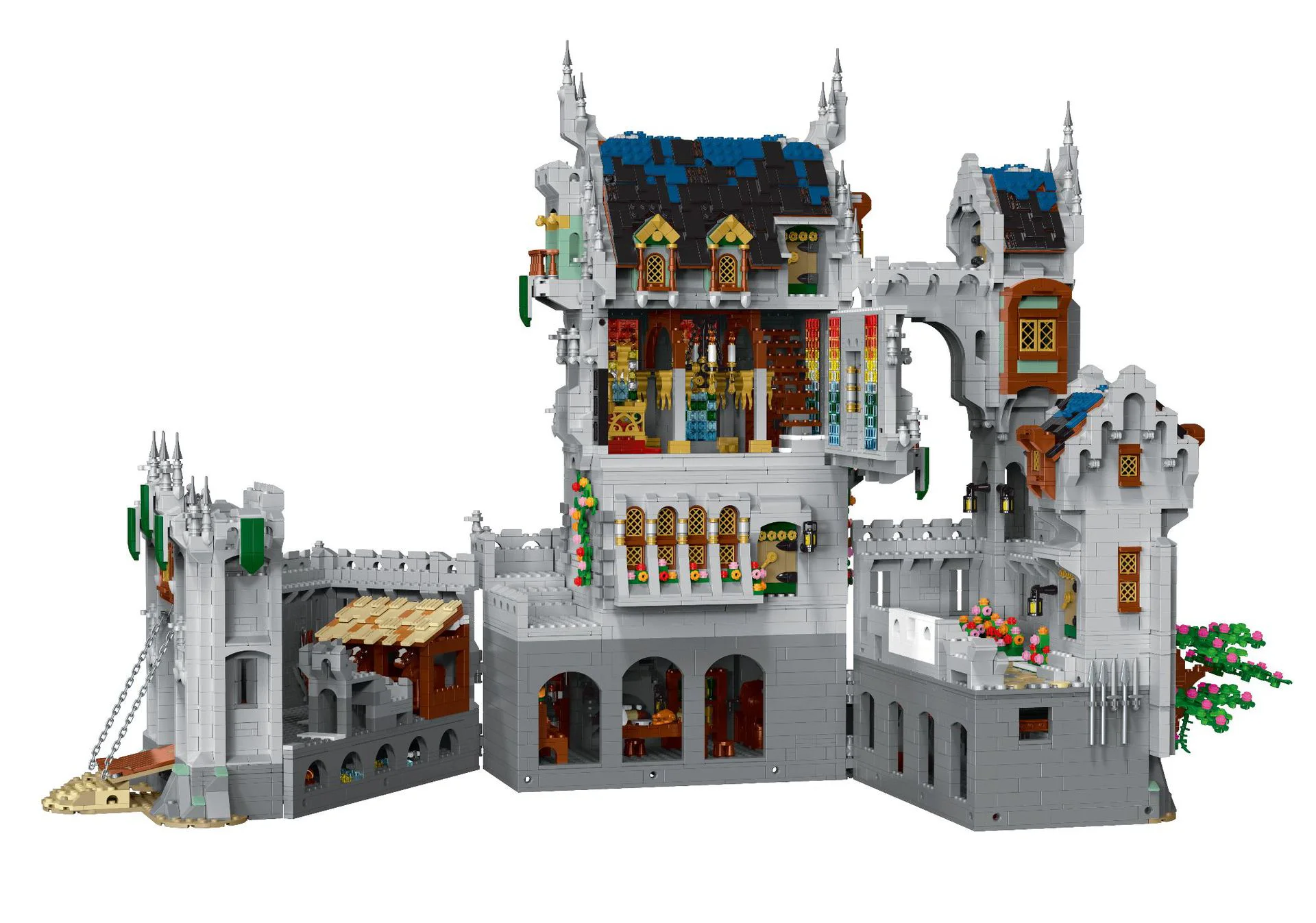 A medieval castle 型玩模客 MORKMODEL 033010 image 1