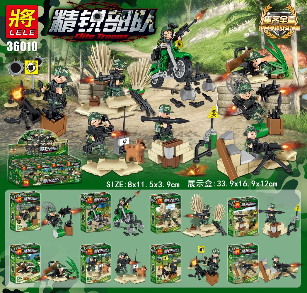 Elite Troops Mini Scenario Pack 8 Styles 36010