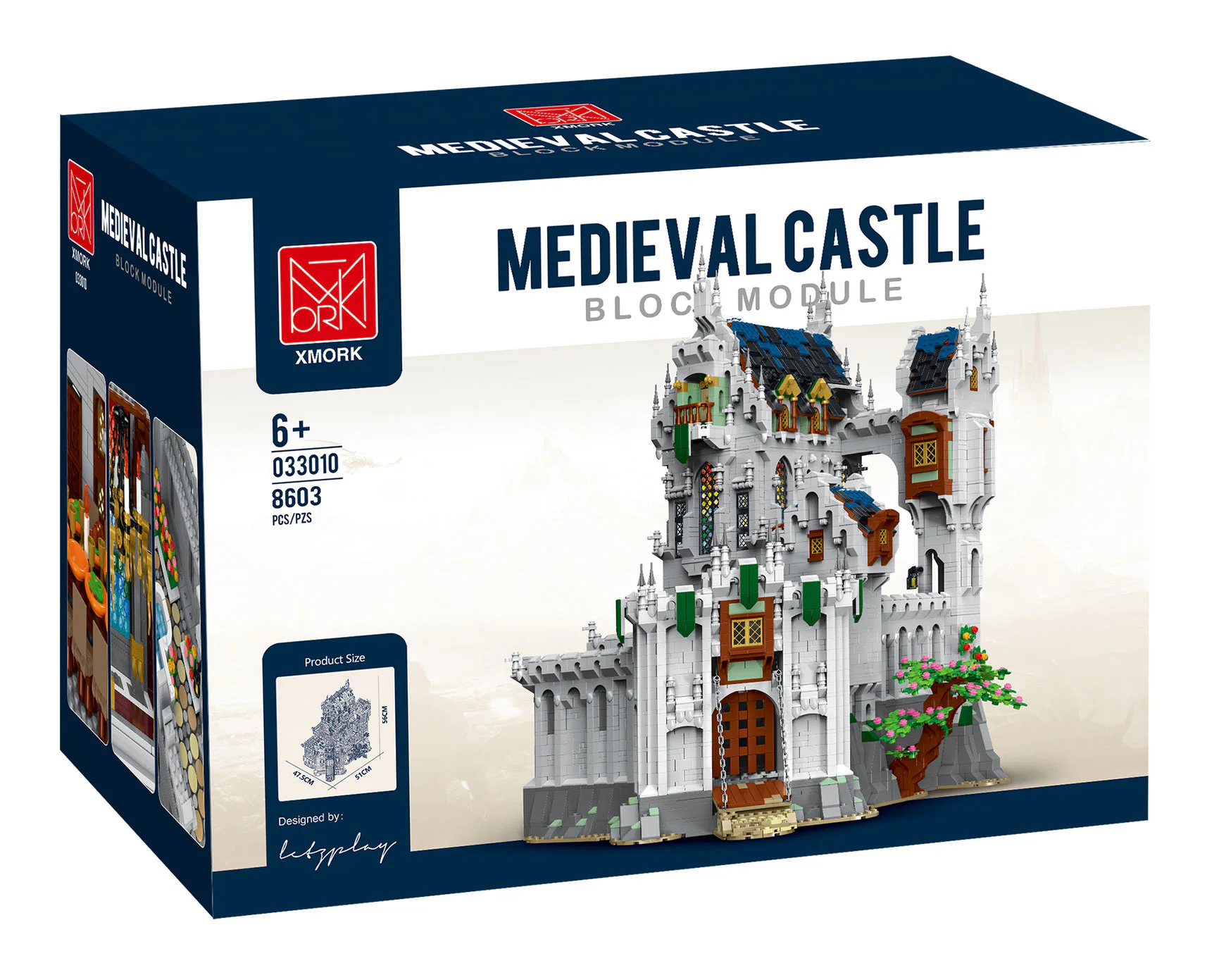A medieval castle 型玩模客 MORKMODEL 033010 image 2