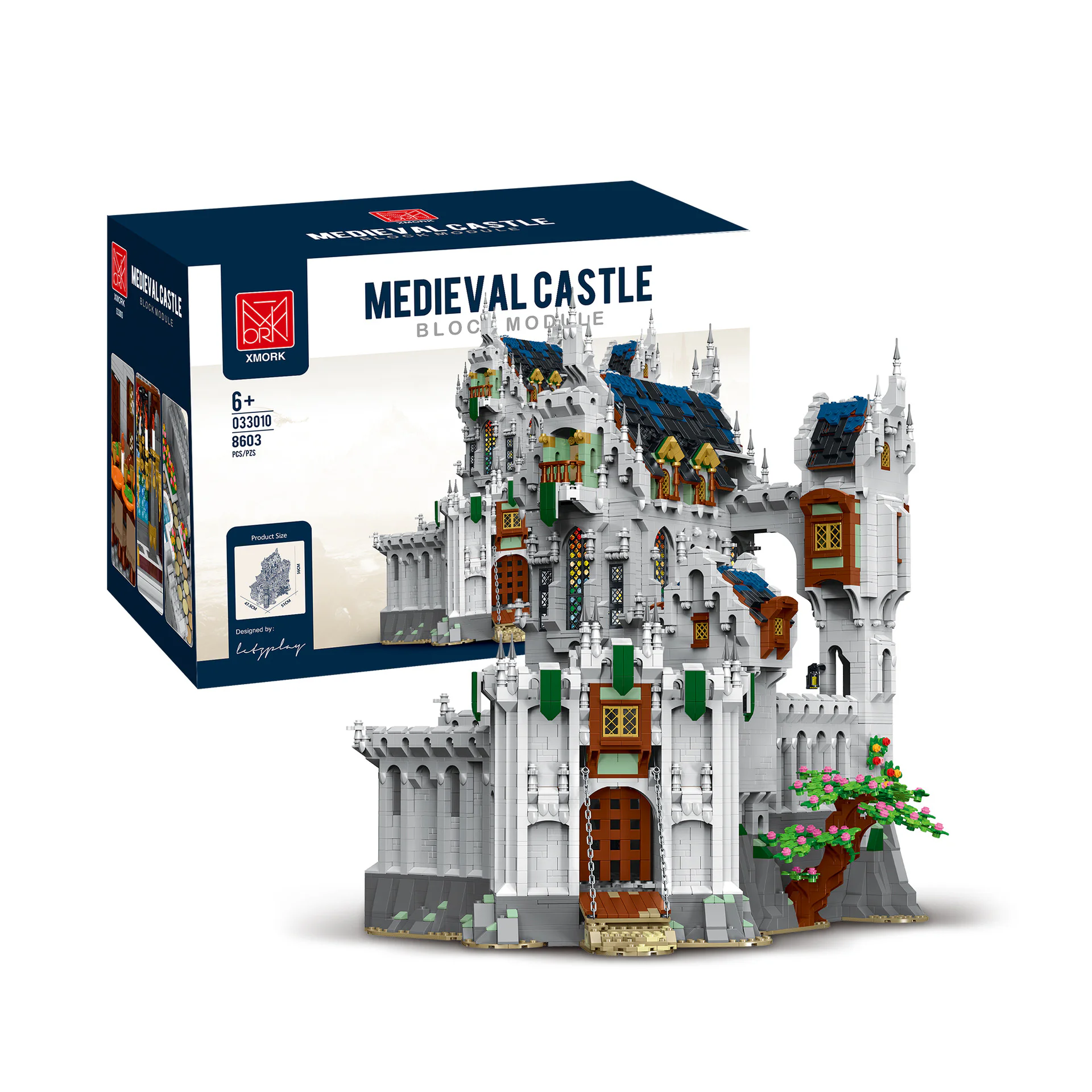 A medieval castle 型玩模客 MORKMODEL 033010 image 3