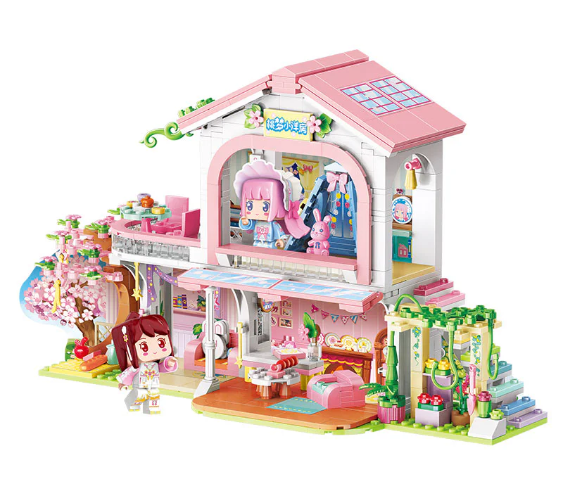 Miniworld: Peach Dream Room 启蒙 QMAN/ENLIGHTEN/Keeppley 72043