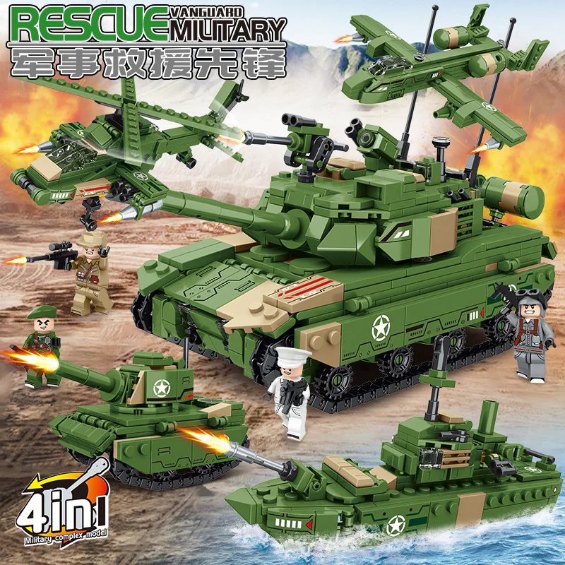 Military rescue vanguard, section 4 明迪 minGDi/磊宝 LEIBAO K212 image 1