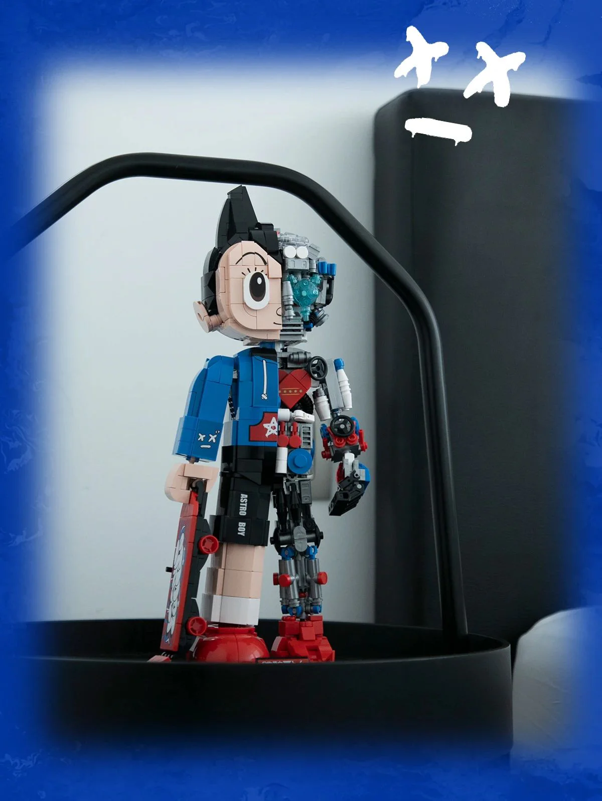Iron arm, boy, skateboard boy 拼奇积木 Pantasy 86207 image 3