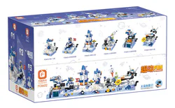 Fun Space Corps, Section 6 Manned Spaceship, Moon Explorer, Shinzhou Rocket, Rocket Explorer, Mars Probe, Swimming Spaceship
