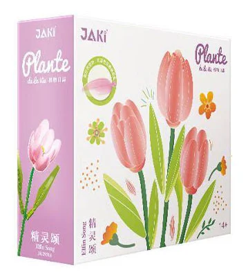 Plant log: Mona Tulip 2 love and dream, elves gloom 佳奇积木 JAKI JK29315 image 2