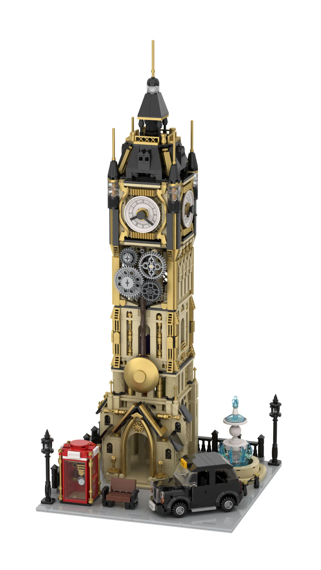 Steam Punk Bell Park 拼奇积木 Pantasy 85008 image 1