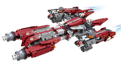 COSMOS ADVENTURERS FLEET: DISTORTION ALIEN SHIP BZ-1
