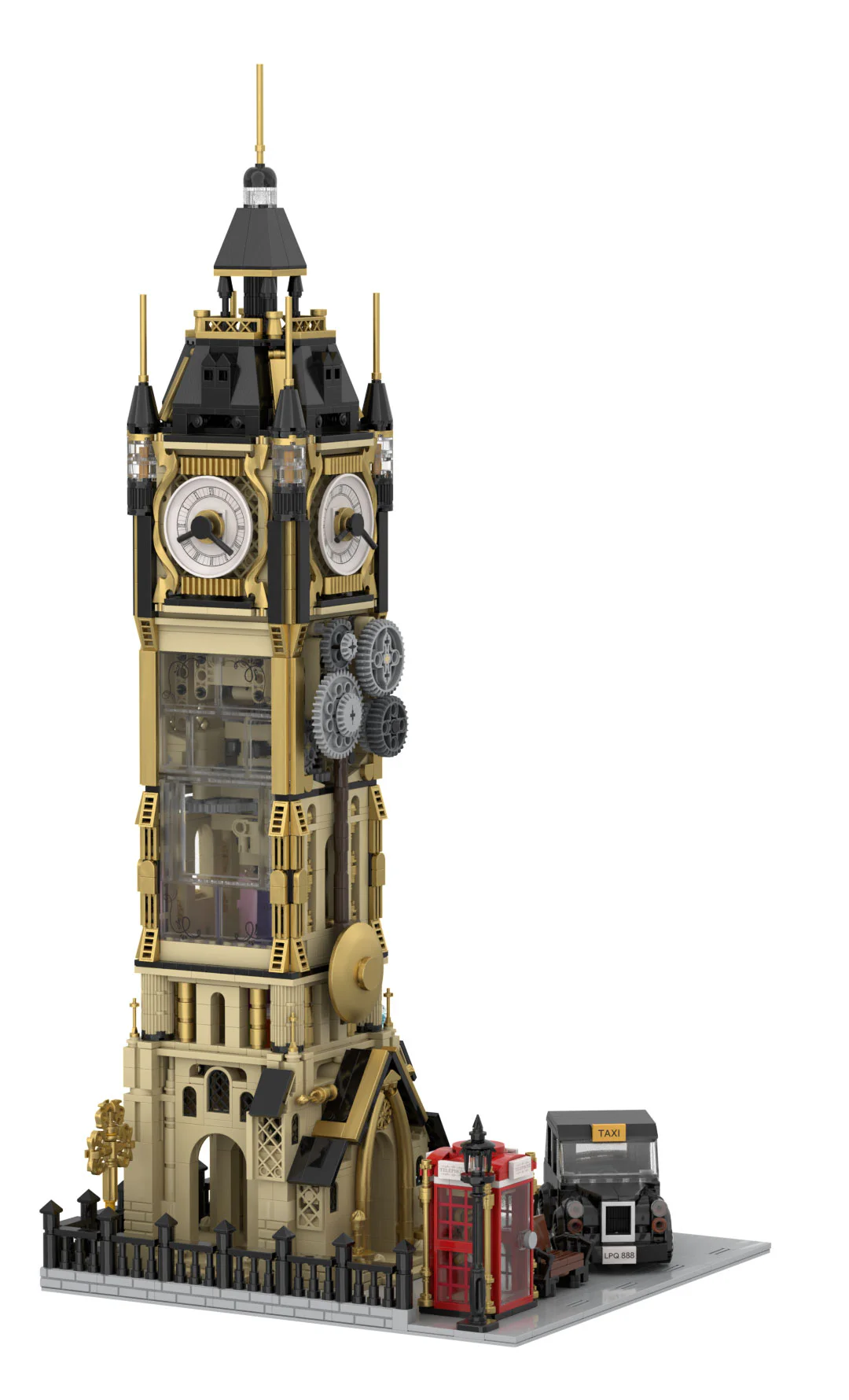 Steam Punk Bell Park 拼奇积木 Pantasy 85008 image 2