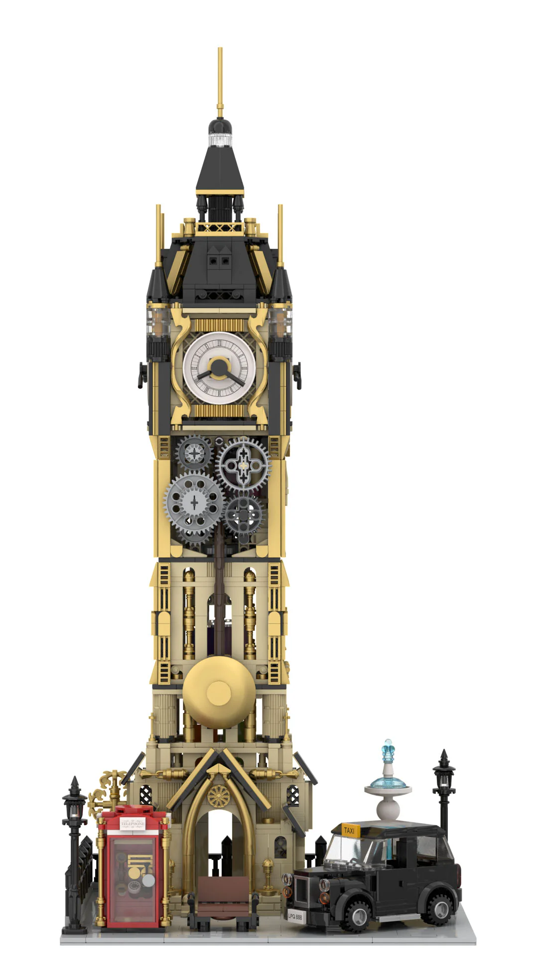 Steam Punk Bell Park 拼奇积木 Pantasy 85008 image 3