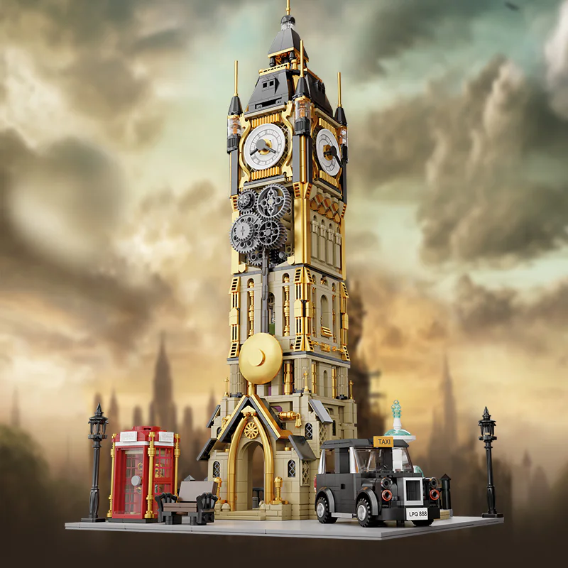 Steam Punk Bell Park 拼奇积木 Pantasy 85008 image 6