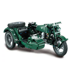 World War II military motorcycle