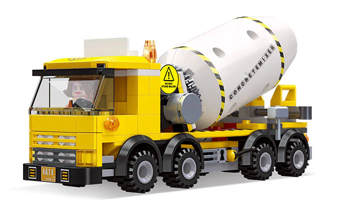 Global city: concrete mixer 杰星 JIESTAR 51023