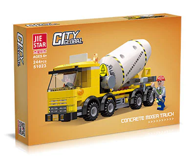 Global city: concrete mixer 杰星 JIESTAR 51023 image 1