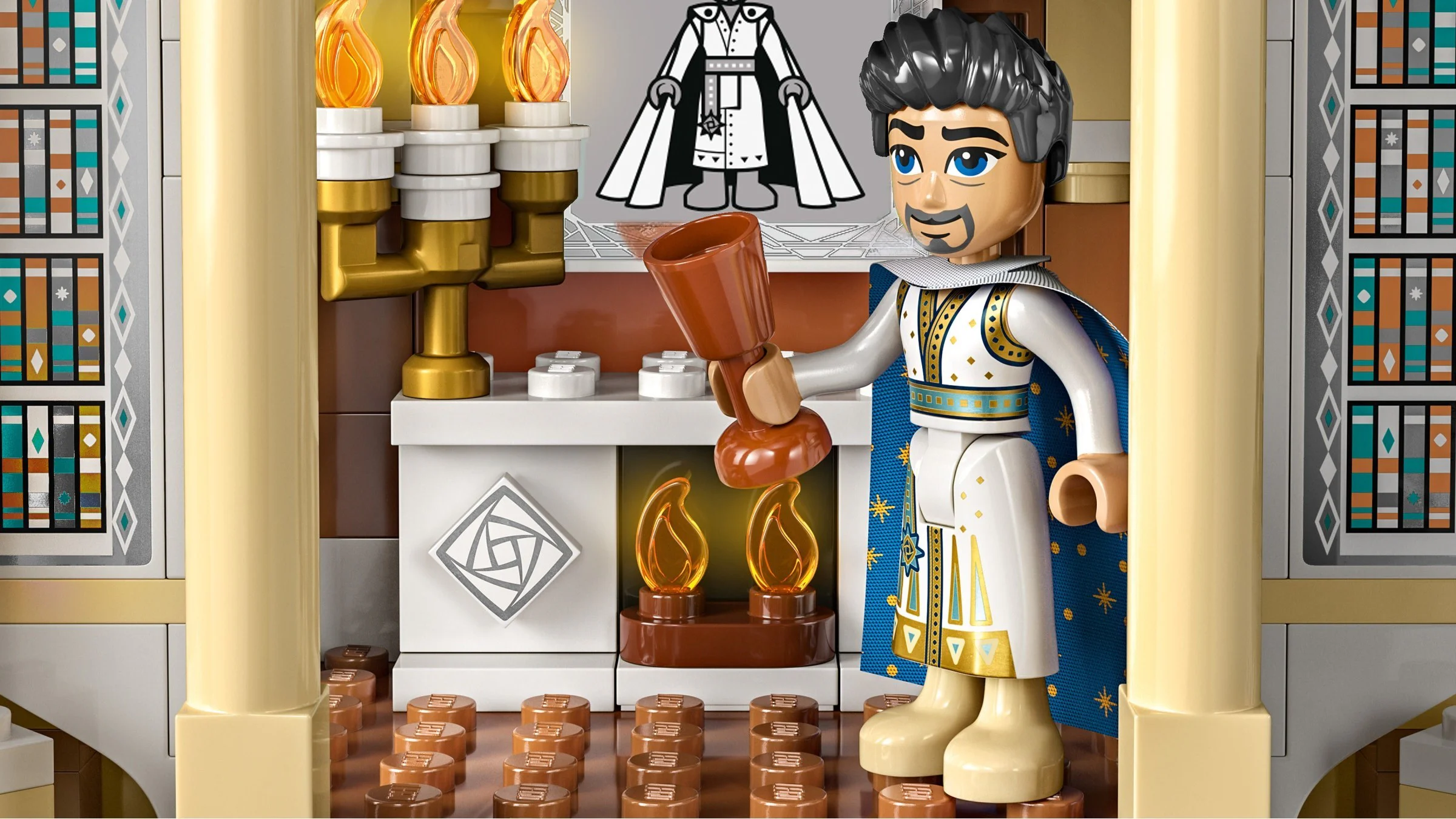 The castle of King Magnifico 乐高 LEGO 43224 image 5