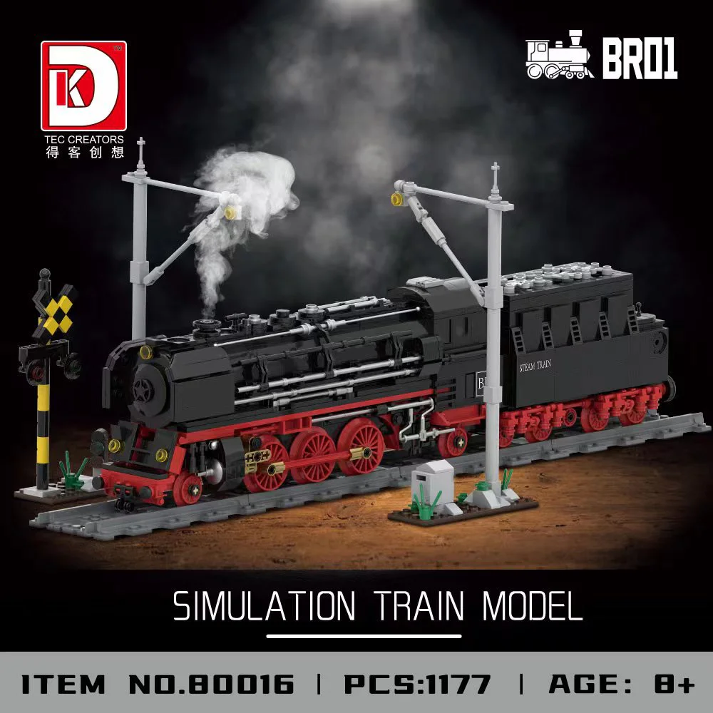 GERMAN STEAM ENGINE BR01 得客创想 DK 80016 image 1