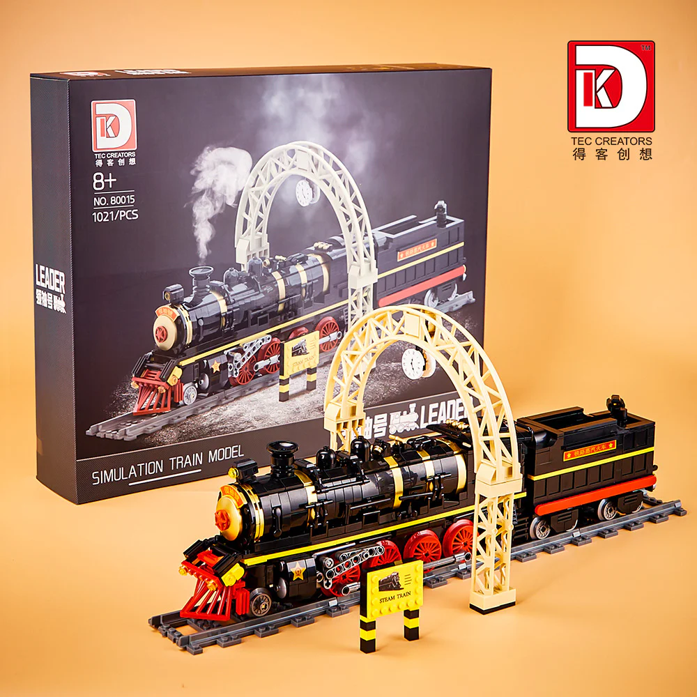 Steam engine, Leader 得客创想 DK 80015 image 3