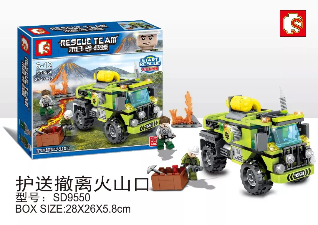 End-of-life rescue: escorting out of the crater 森宝 SEMBO SD9550