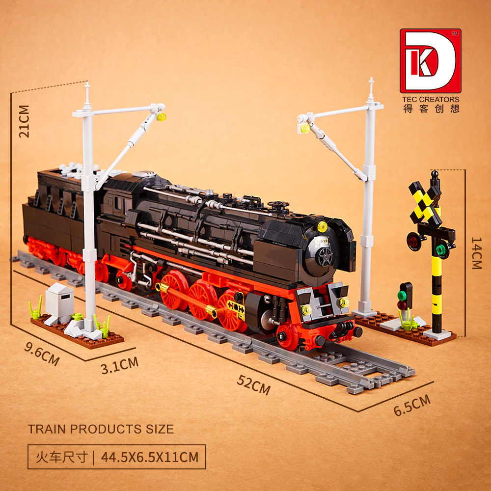 GERMAN STEAM ENGINE BR01 得客创想 DK 80016 image 4
