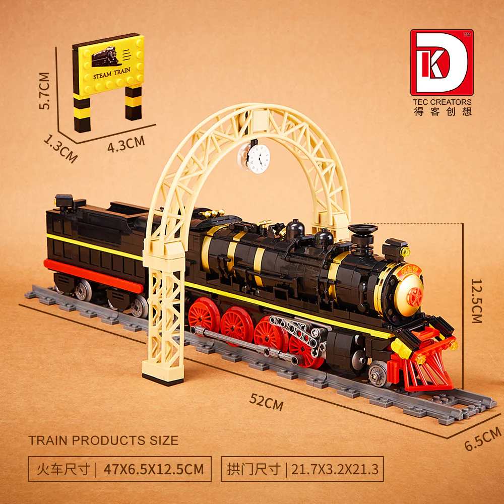 Steam engine, Leader 得客创想 DK 80015 image 6