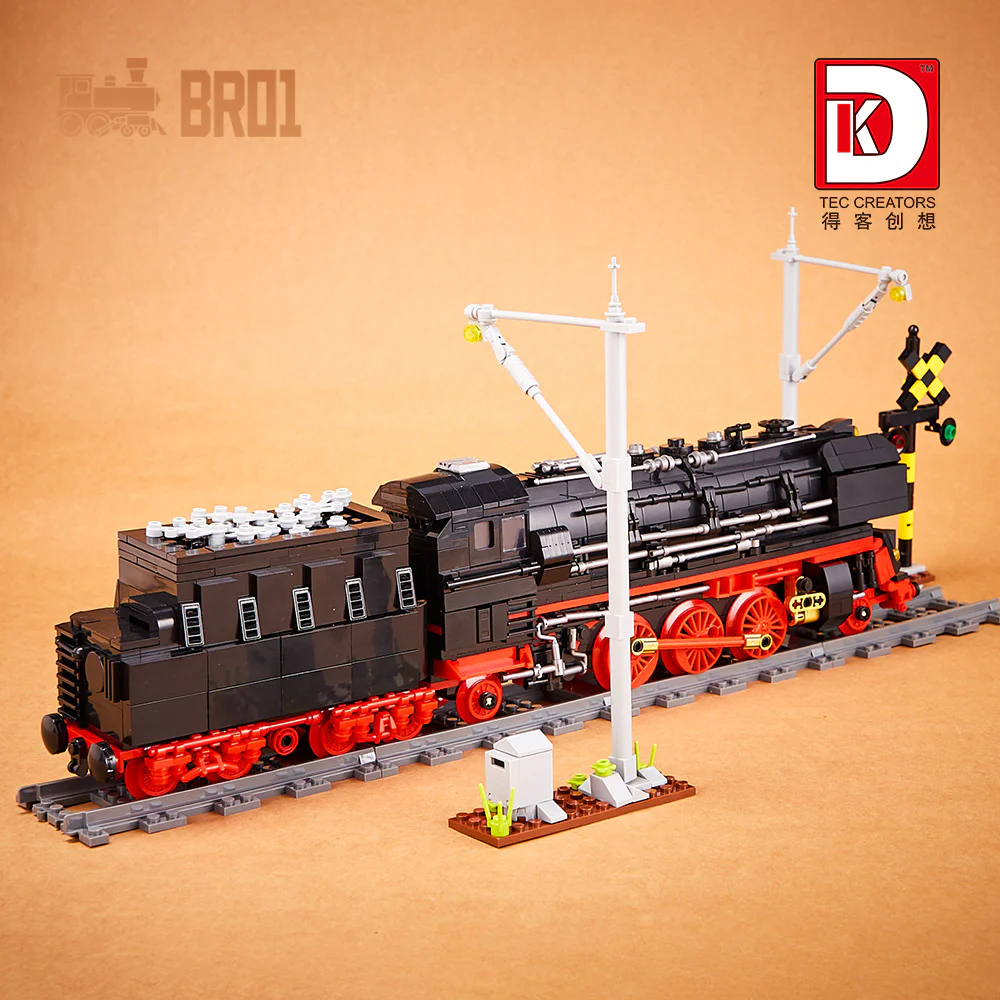 GERMAN STEAM ENGINE BR01 得客创想 DK 80016 image 5