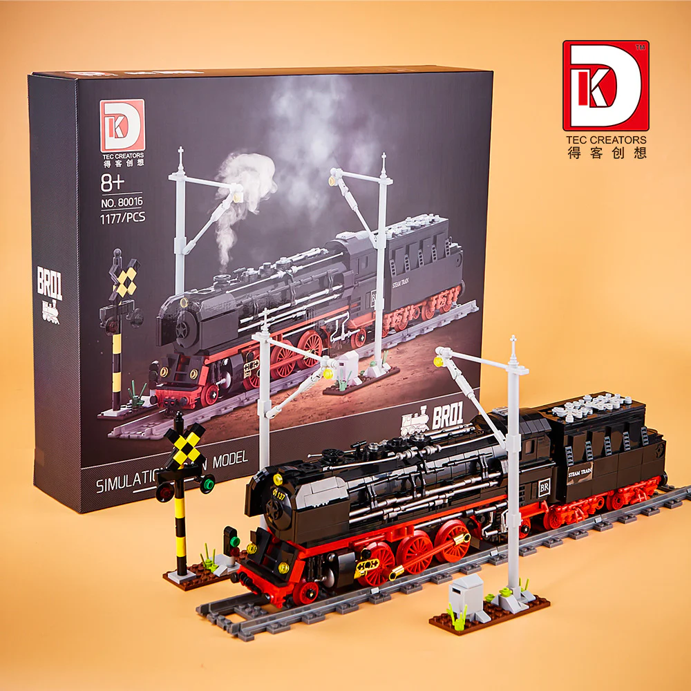 GERMAN STEAM ENGINE BR01 得客创想 DK 80016 image 6