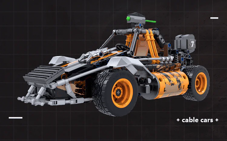 The Jedi armed the remote control car. Armed jump 潘洛斯 PANLOSBRICK 675009 image 1