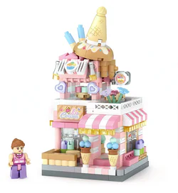 Mini Street View: Ice cream shop