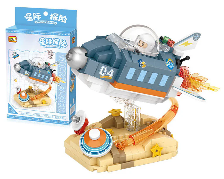 Interstellar exploration: spaceships 俐智LOZ 8829