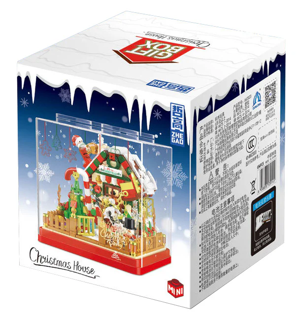 Christmas House gift box 哲高 ZHEGAO 662023 image 2