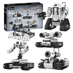 Star zone crisis, remote-controlled 5-to-tank robot