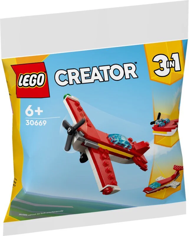 Iconic Red Plane 乐高 LEGO 30669 image 1