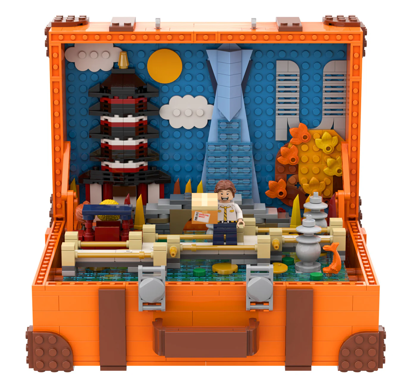 The world in the suitcase: Hangzhou Amazing Brick AB52005 image 1