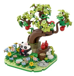 Panda file: The flower is so cute