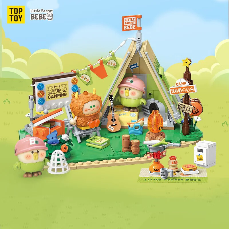 PARROT BEBE CAMPING: CAMPING TENT TOP TOY TC2016 image 1