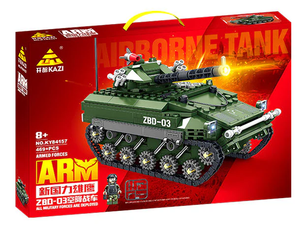 NEW POWER EAGLE: ZBD-03 AIRBORNE COMBAT VEHICLE 开智 KAZI/高博乐 GBL KY84157 image 1