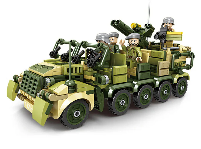 Semi-track tractor, 8 units 开智 KAZI/高博乐 GBL KY82057
