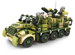 Semi-track tractor, 8 units