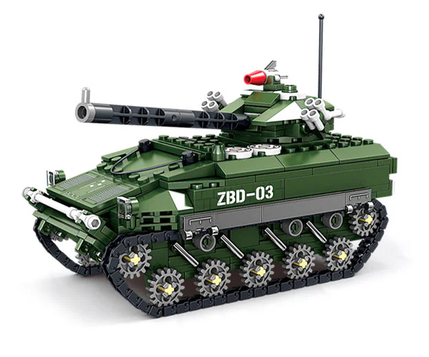 NEW POWER EAGLE: ZBD-03 AIRBORNE COMBAT VEHICLE 开智 KAZI/高博乐 GBL KY84157 image 2