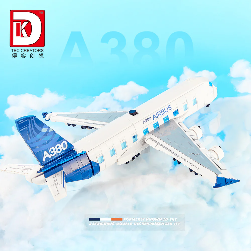 AIRBUS A380 得客创想 DK 80008 image 3