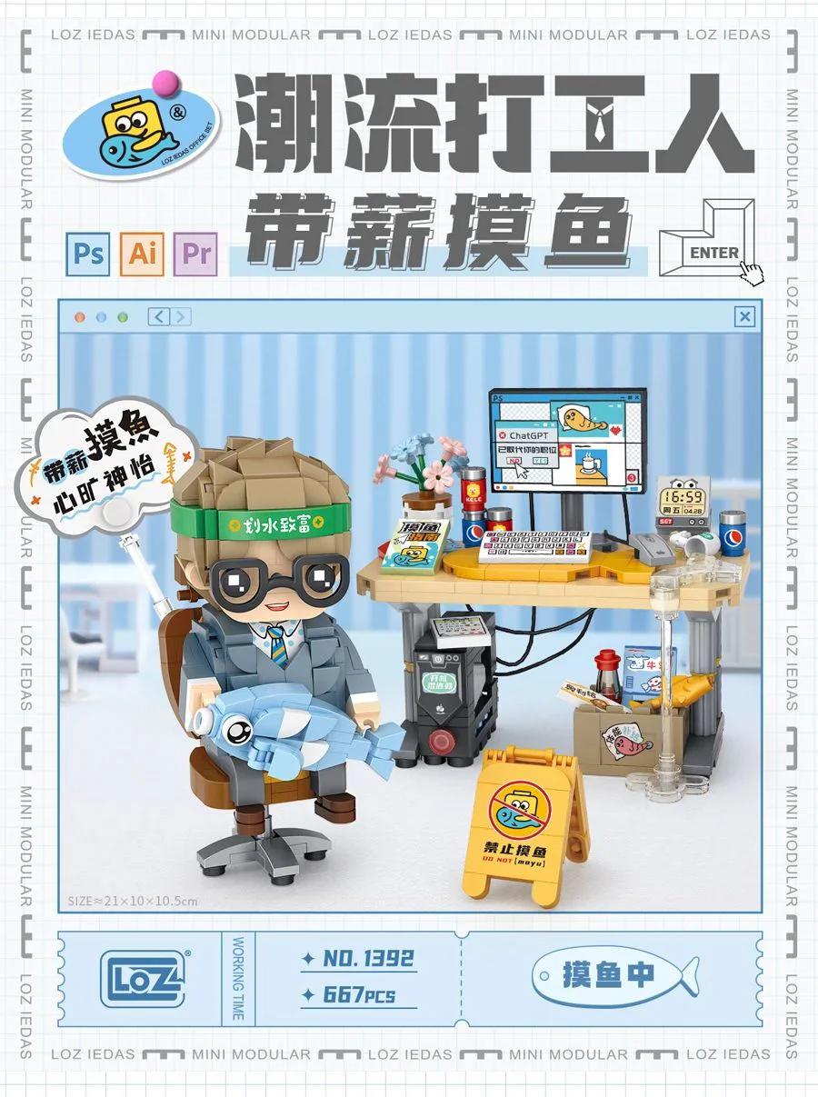 Twist workers: paid fishing 俐智LOZ 1392 image 1