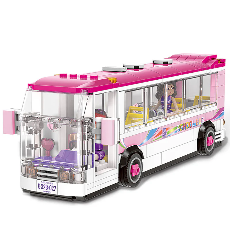 Urban girls: school buses 星堡 XINGBAO XB-12005