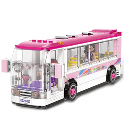Urban girls: school buses